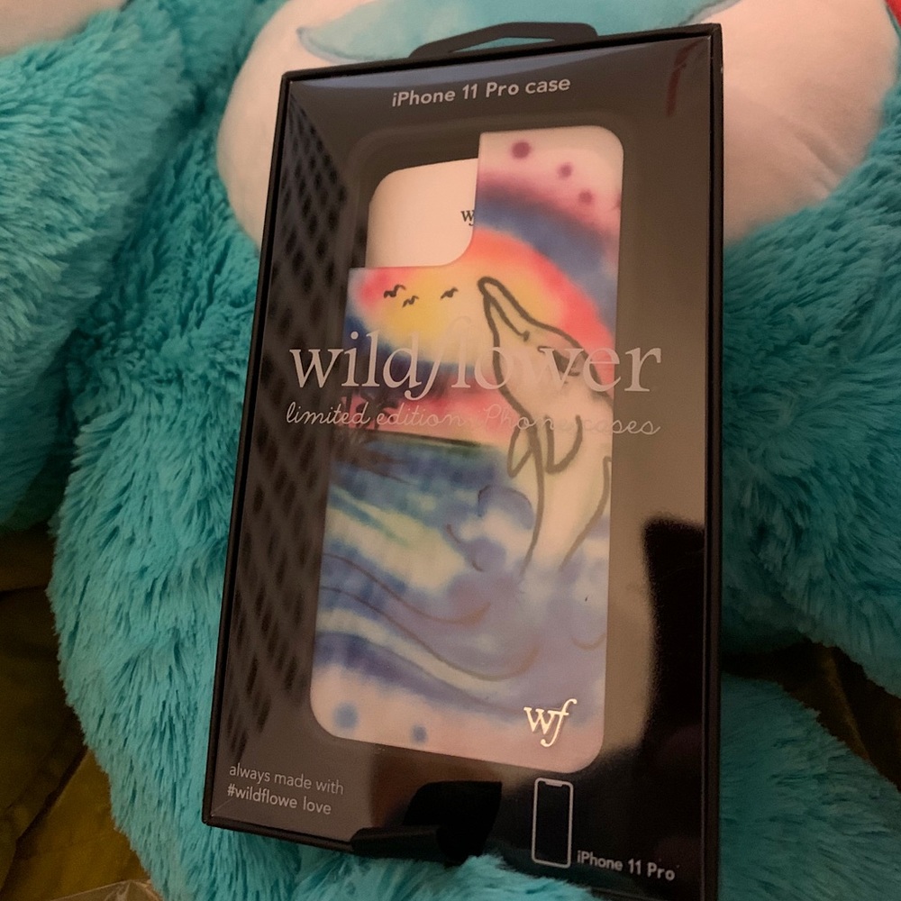 Airbrushed Wildflower iPhone 11 Pro case